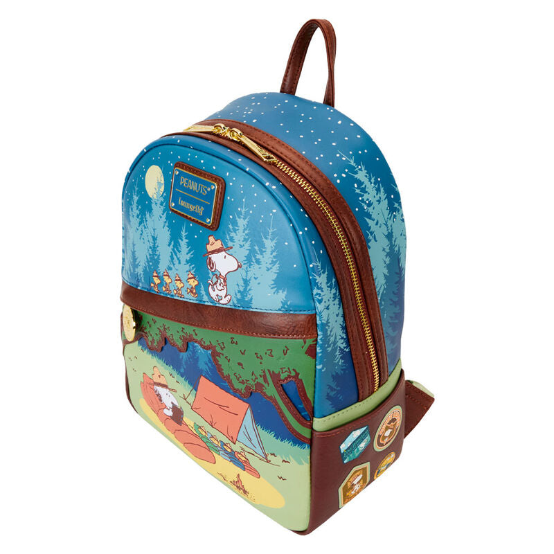 Imagen 3 - Mochila 50Th Anniversary Snoopy Loungefly 26Cm