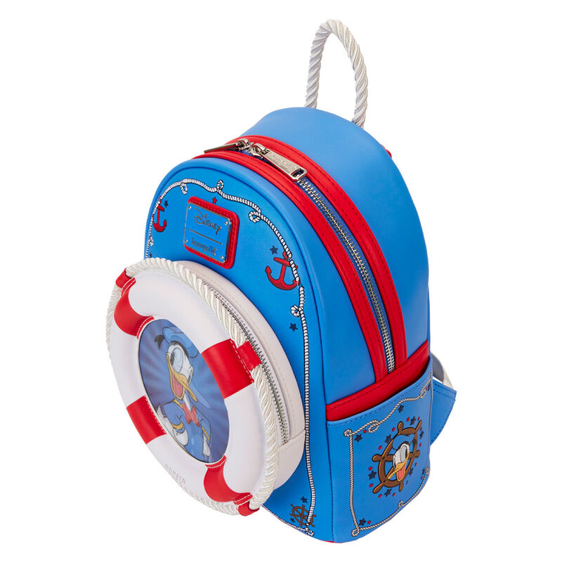 Imagen 4 - Mochila 90Th Anniversary Pato Donald Disney Loungefly 26Cm