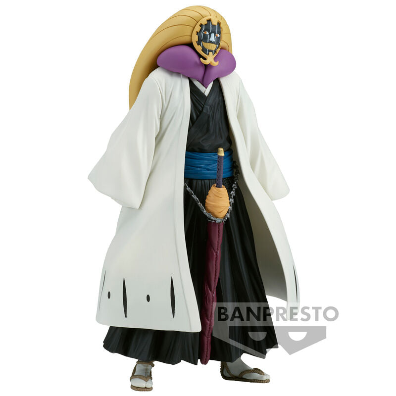 Imagen de Figura Mayuri Kurotsuchi Solid And Souls Bleach 16Cm parte de nuestra colección en Espadas y más, sitio oficial.