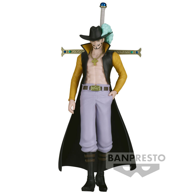 Imagen de Figura Dracule Mihawk The Shukko One Piece 16Cm parte de nuestra colección en Espadas y más, sitio oficial.