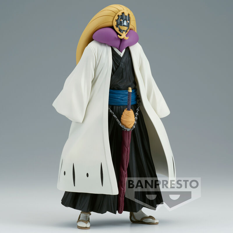Imagen de Figura Mayuri Kurotsuchi Solid And Souls Bleach 16Cm parte de nuestra colección en Espadas y más, sitio oficial.
