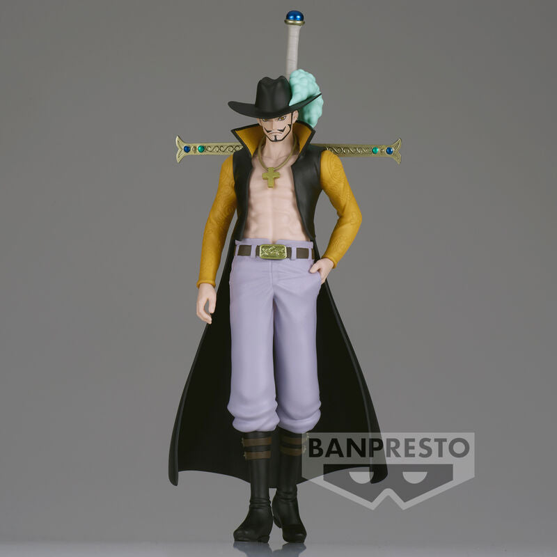 Imagen de Figura Dracule Mihawk The Shukko One Piece 16Cm parte de nuestra colección en Espadas y más, sitio oficial.