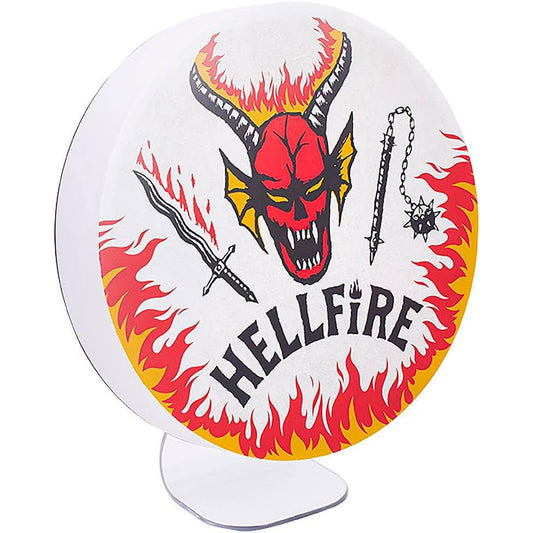 Imagen de Lampara Hellfire Club Stranger Thing parte de nuestra colección en Espadas y más, sitio oficial.