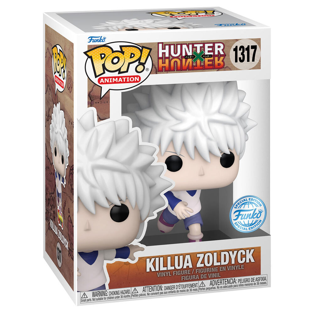 Imagen 1 - Figura Pop Hunter X Hunter Killua Zoldyck Exclusive