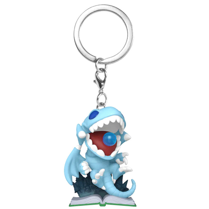 Imagen 1 - Llavero Pocket Pop Yu-gi-oh Blue-eyes Toon Dragon Attack
