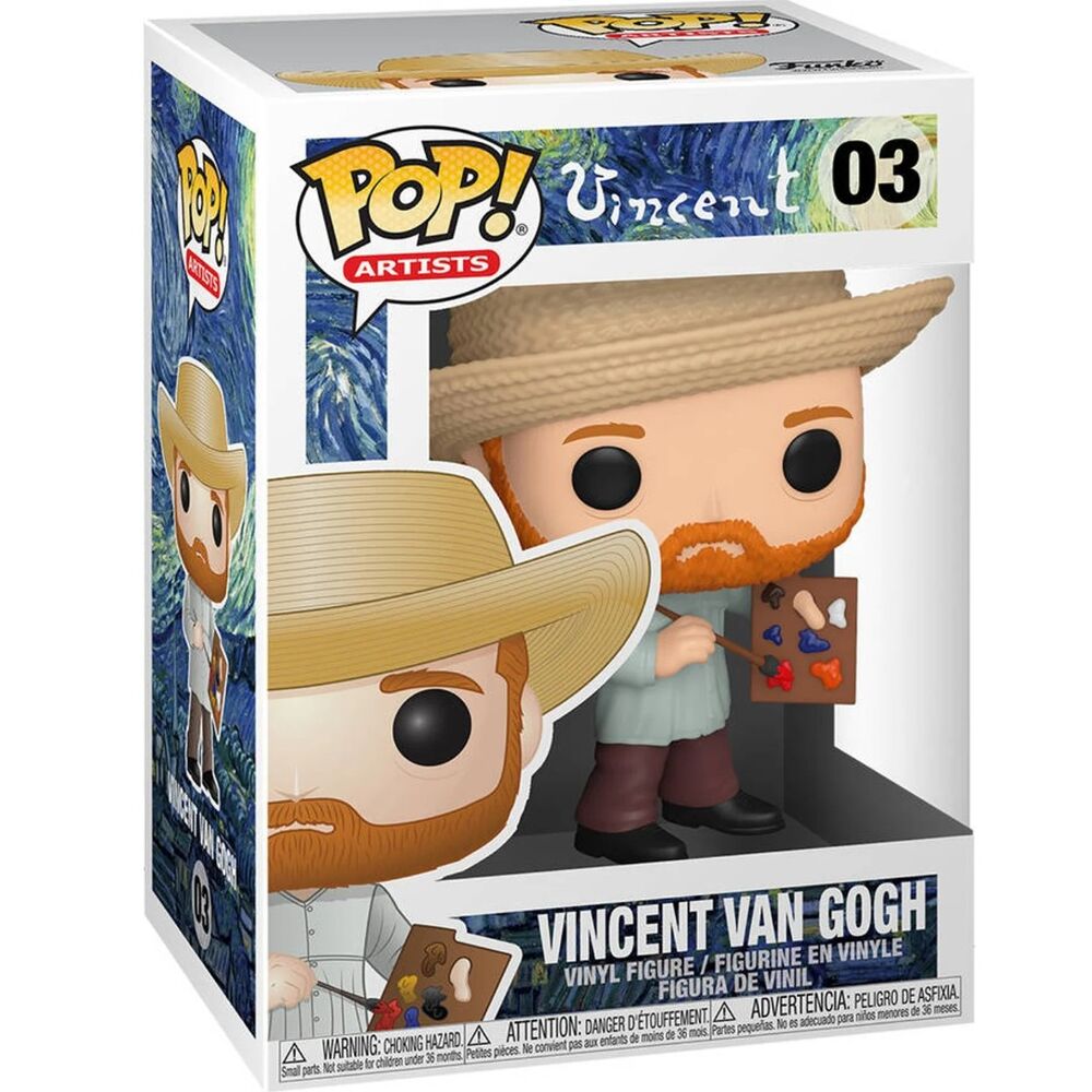 Imagen de Figura Pop Vincent Van Gogh parte de nuestra colección en Espadas y más, sitio oficial.