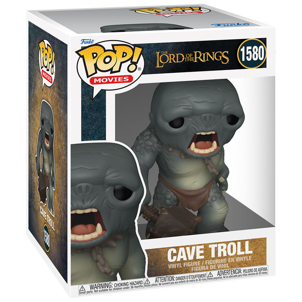 Imagen 2 - Figura Pop Super El Señor De Los Anillos Cave Troll