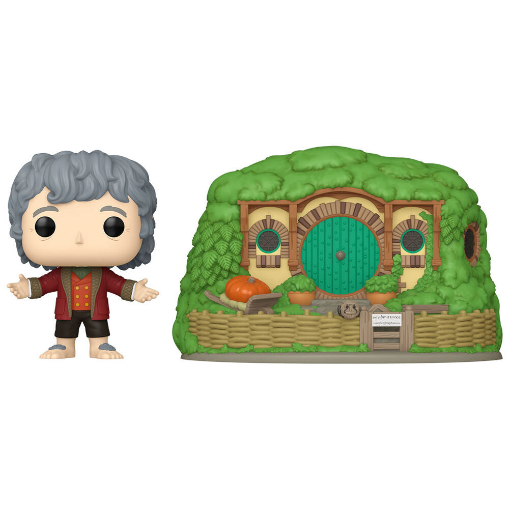 Imagen de Figura Pop Town El Señor De Los Anillos Bilbo Baggins With Bag-end parte de nuestra colección en Espadas y más, sitio oficial.