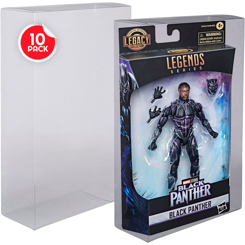 Imagen de Pack 10 Protectores Marvel Legends Hasbro parte de nuestra colección en Espadas y más, sitio oficial.