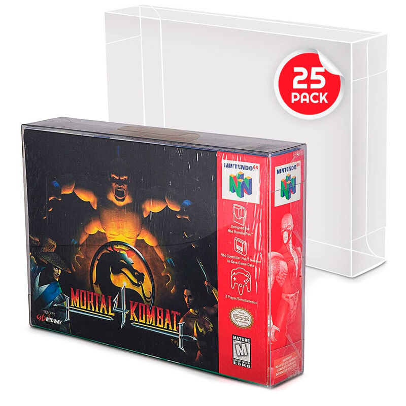 Imagen 1 - Pack 25 Protectores Super Nintendo & Nintendo 64