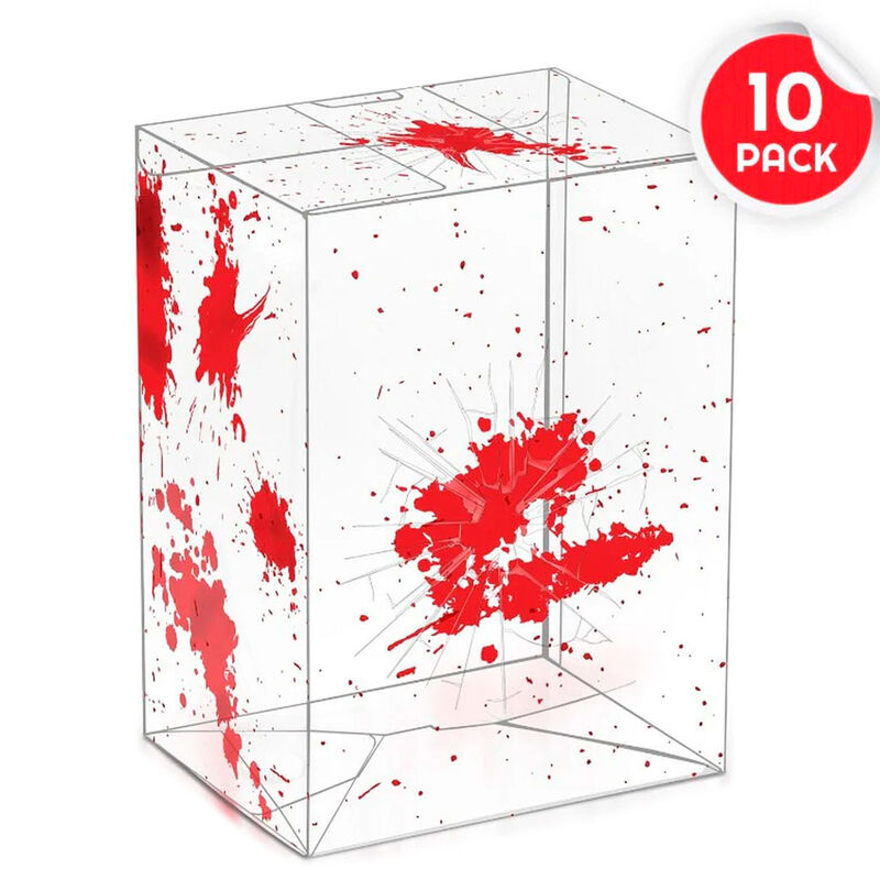 Imagen 2 - Pack 10 Protectores Efecto Bala Y Sangre Funko Pop