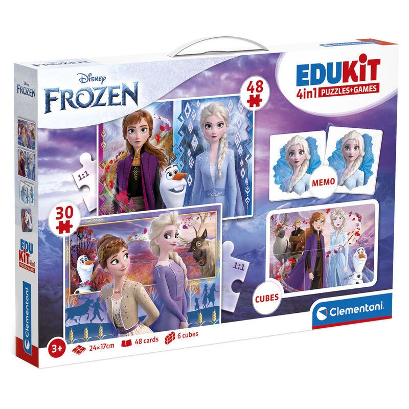 Imagen 1 - Edukit 4 En 1 Frozen Disney