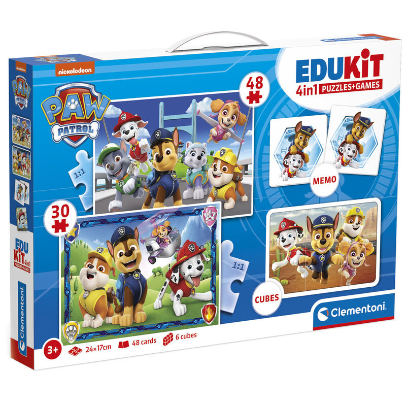 Imagen 1 - Edukit 4 En 1 Patrulla Canina Paw Patrol