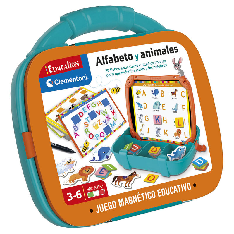 Imagen de Maletin Magnetico Alfabeto Y Animales parte de nuestra colección en Espadas y más, sitio oficial.