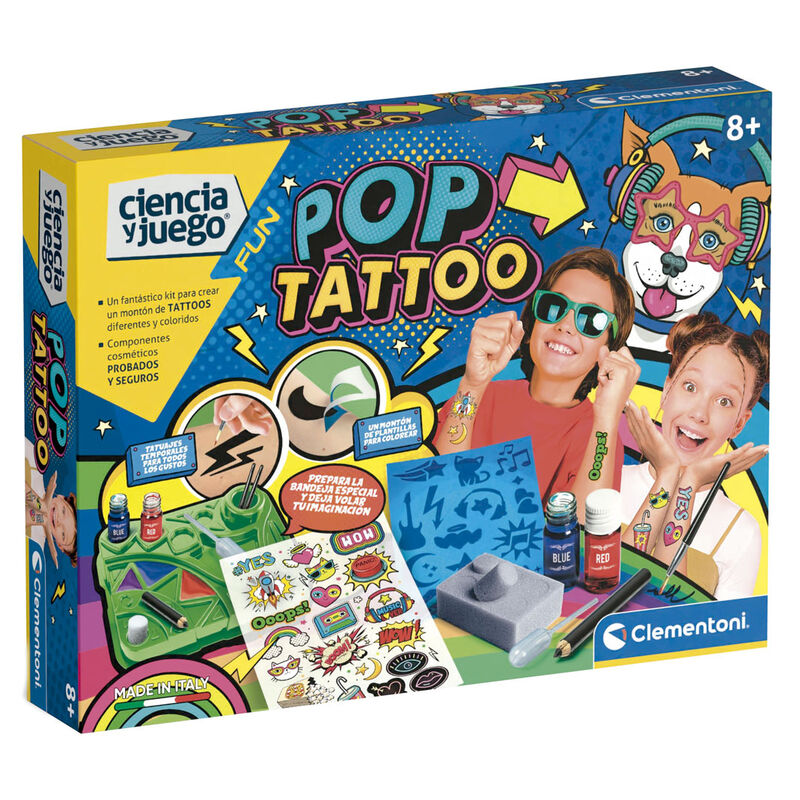 Imagen 1 - Juego Tatuajes Pop