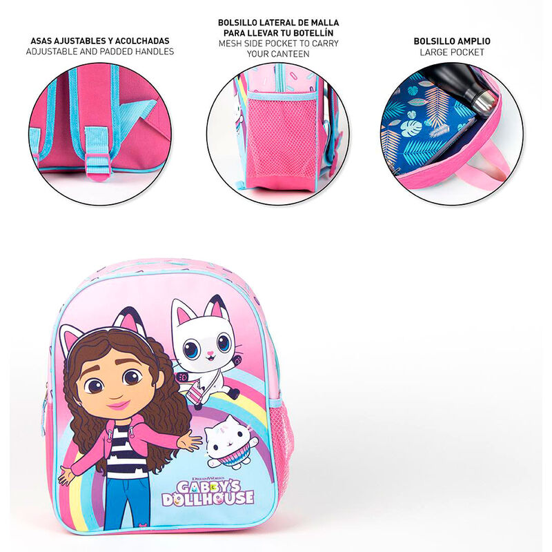 Imagen 5 de Mochila La Casa De Muñecas De Gabby 29Cm 2