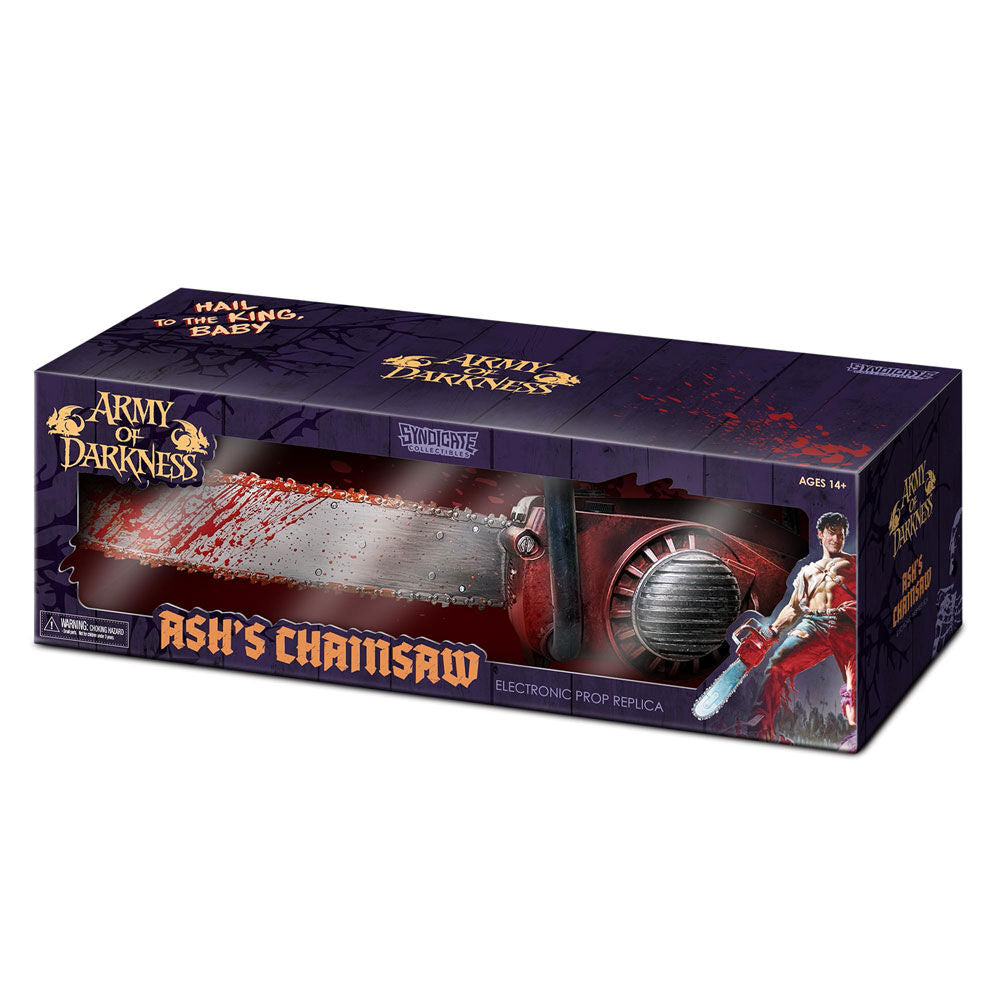 Imagen 2 - Replica Ash Chainsaw Electronic Prop Army Of Darkness 71Cm