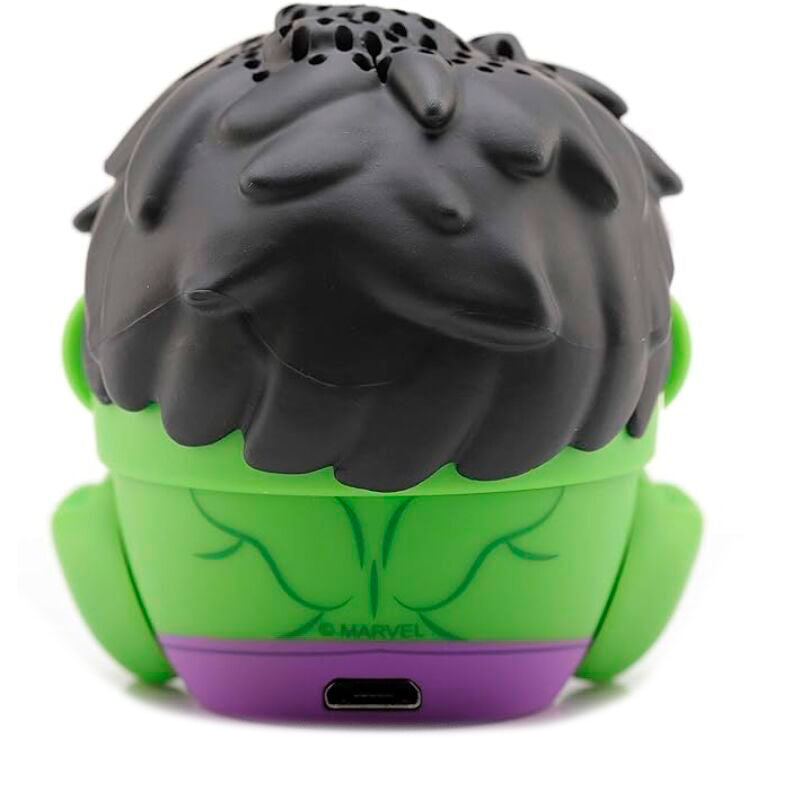 Imagen de Mini Altavoz Bluetooth Bitty Boomers Hulk Marvel parte de nuestra colección en Espadas y más, sitio oficial.