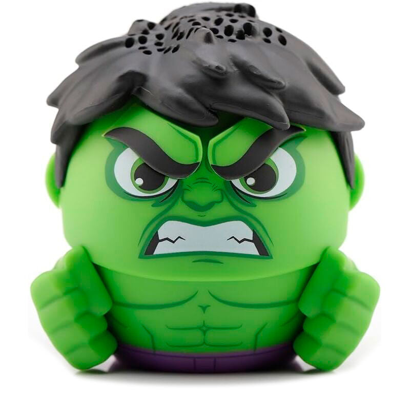 Imagen de Mini Altavoz Bluetooth Bitty Boomers Hulk Marvel parte de nuestra colección en Espadas y más, sitio oficial.