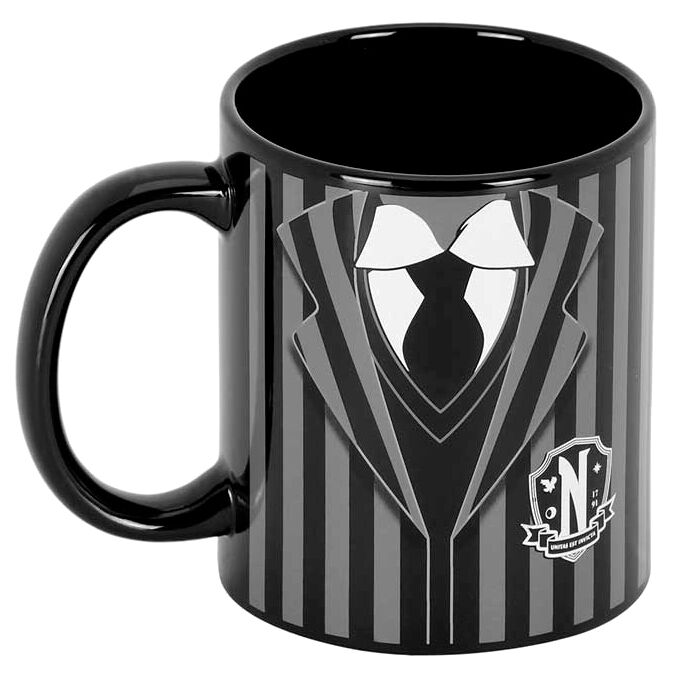 Imagen de Taza Uniform Miercoles parte de nuestra colección en Espadas y más, sitio oficial.