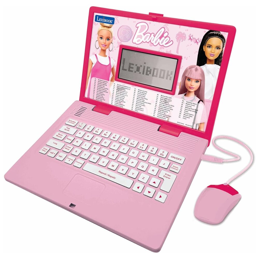 Imagen de Ordenador Portatil Educativo Barbie parte de nuestra colección en Espadas y más, sitio oficial.