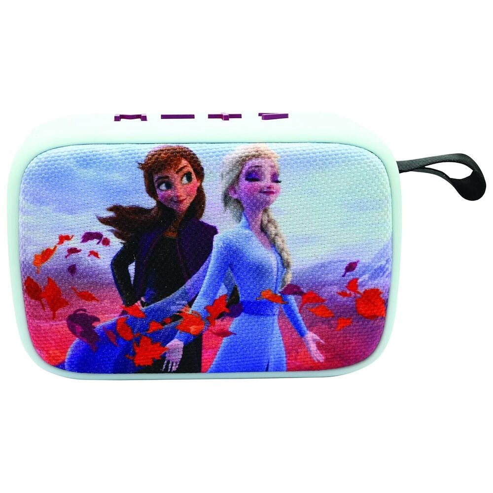 Imagen de Altavoz Bluetooth Portatil Frozen Disney parte de nuestra colección en Espadas y más, sitio oficial.