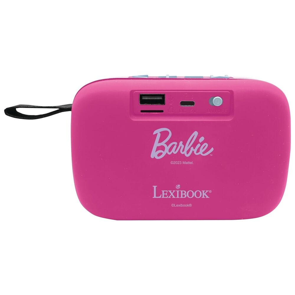 Imagen de Altavoz Bluetooth Portatil Barbie parte de nuestra colección en Espadas y más, sitio oficial.