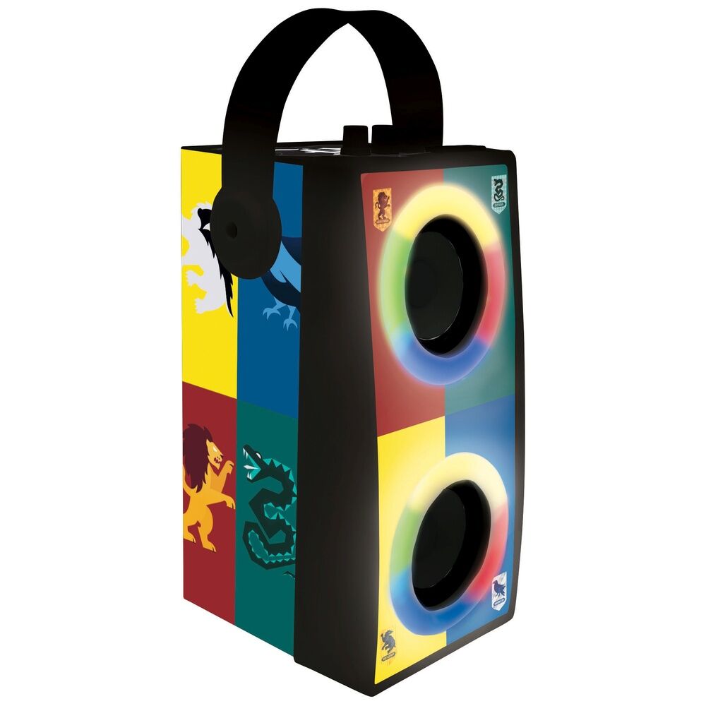 Imagen de Altavoz Con Microfono Bluetooth Portatil Harry Potter parte de nuestra colección en Espadas y más, sitio oficial.