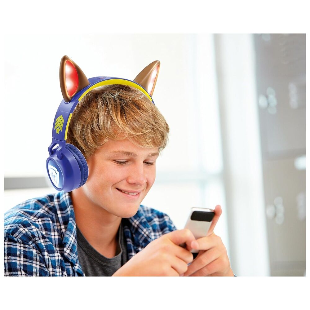 Imagen 5 - Auriculares Inalambricos Luminosos Bluetooth Patrulla Canina Paw Patrol