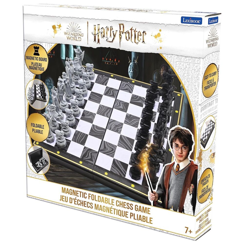 Imagen 1 - Ajedrez De Mesa Magnetico Harry Potter