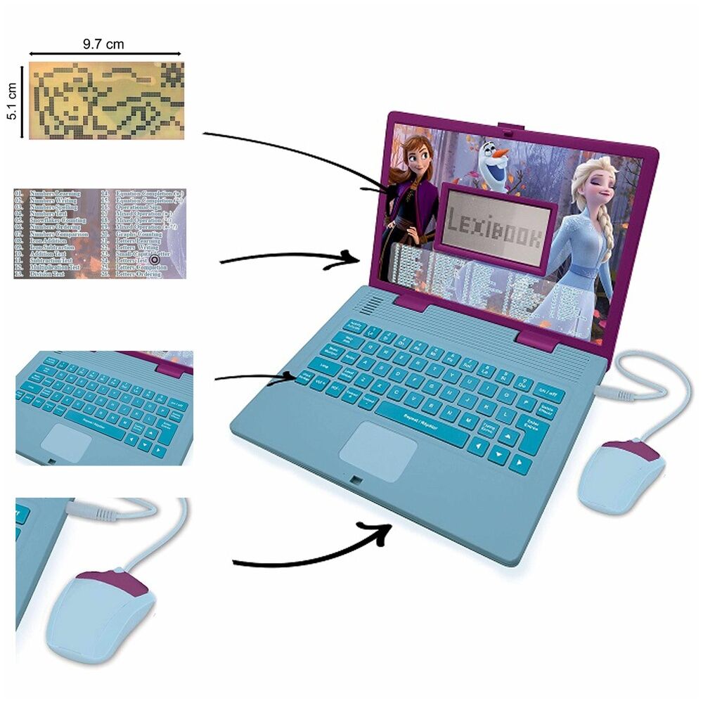 Imagen 4 - Ordenador Portatil Educativo Frozen Disney