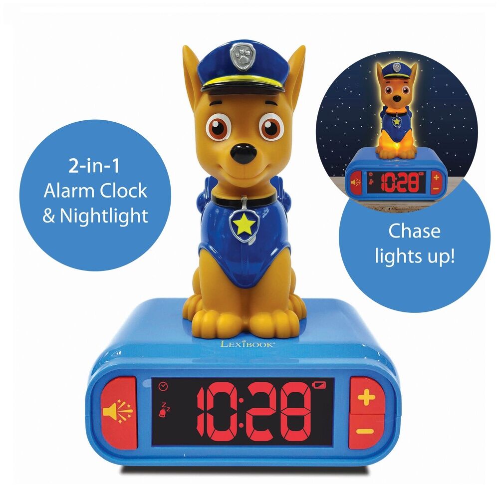 Imagen 5 - Despertador Diigital Patrulla Canina Paw Patrol