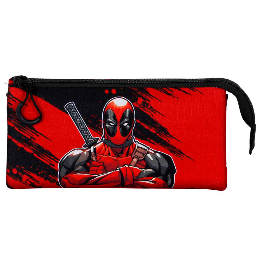 Imagen de Portatodo Plus Bad Deadpool Marvel Triple parte de nuestra colección en Espadas y más, sitio oficial.