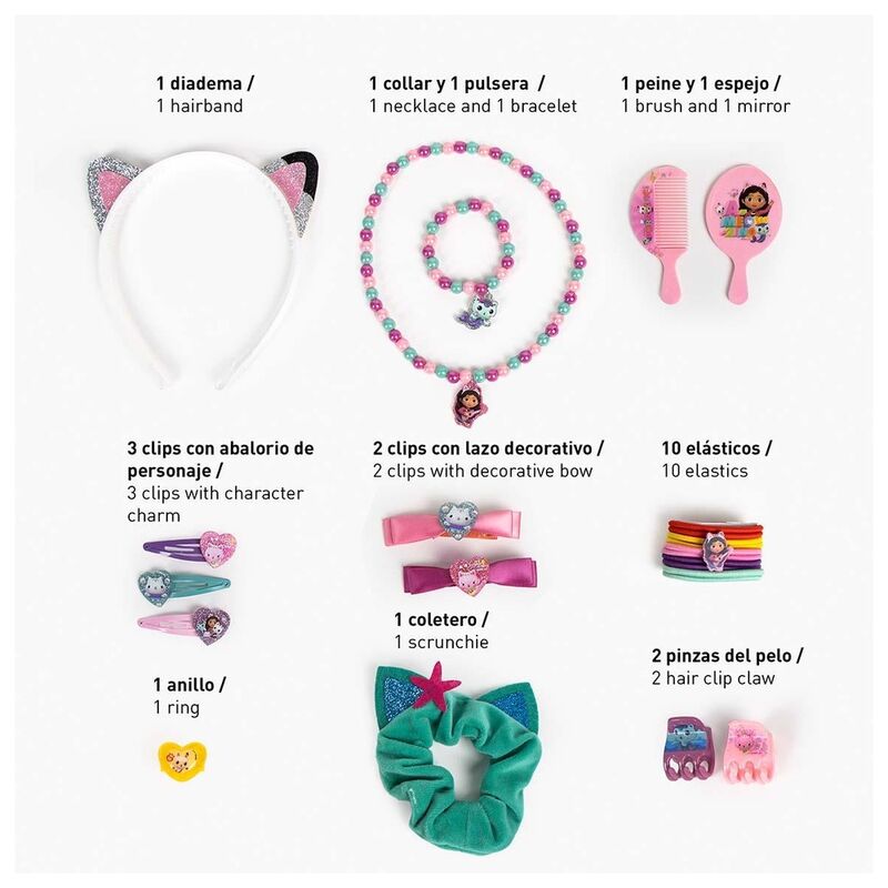 Imagen 3 - Set De Belleza La Casa De Muñecas De Gabby