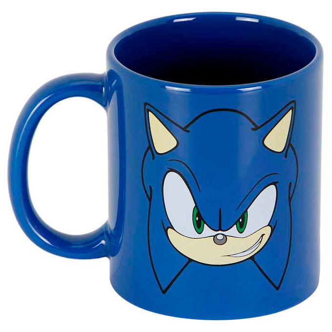 Imagen de Taza Face Sonic The Hedgehog parte de nuestra colección en Espadas y más, sitio oficial.