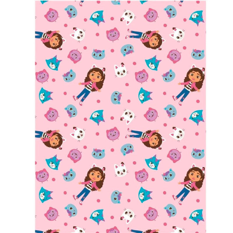 Imagen 1 - Manta Coralina La Casa De Muñecas De Gabby 110X150cm