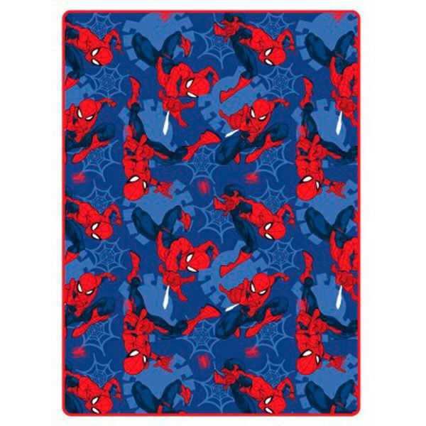 Imagen 1 - Manta Coralina Spiderman Marvel 110X150cm