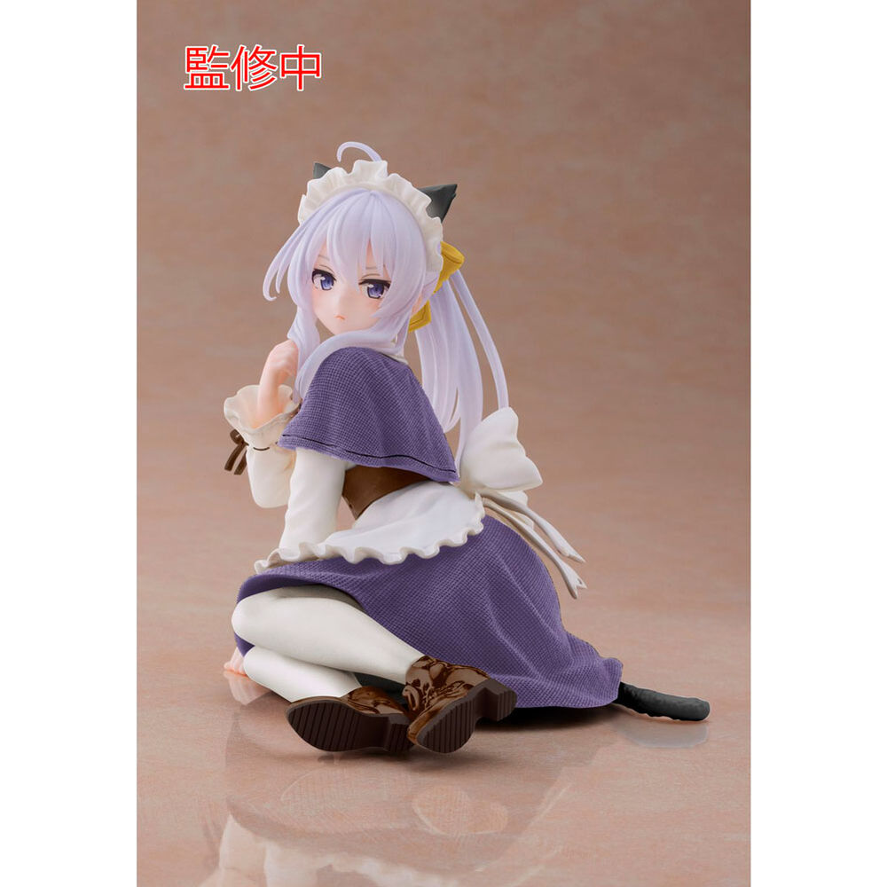 Imagen 1 - Figura Elaina Cat Maid Renewal Edition Desktop Cute Wandering Witch The Journey Of Elaina 13Cm