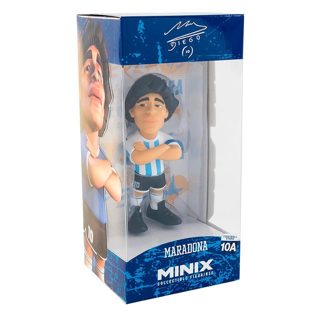 Imagen de Figura Minix Diego Maradona Argentina 12Cm parte de nuestra colección en Espadas y más, sitio oficial.