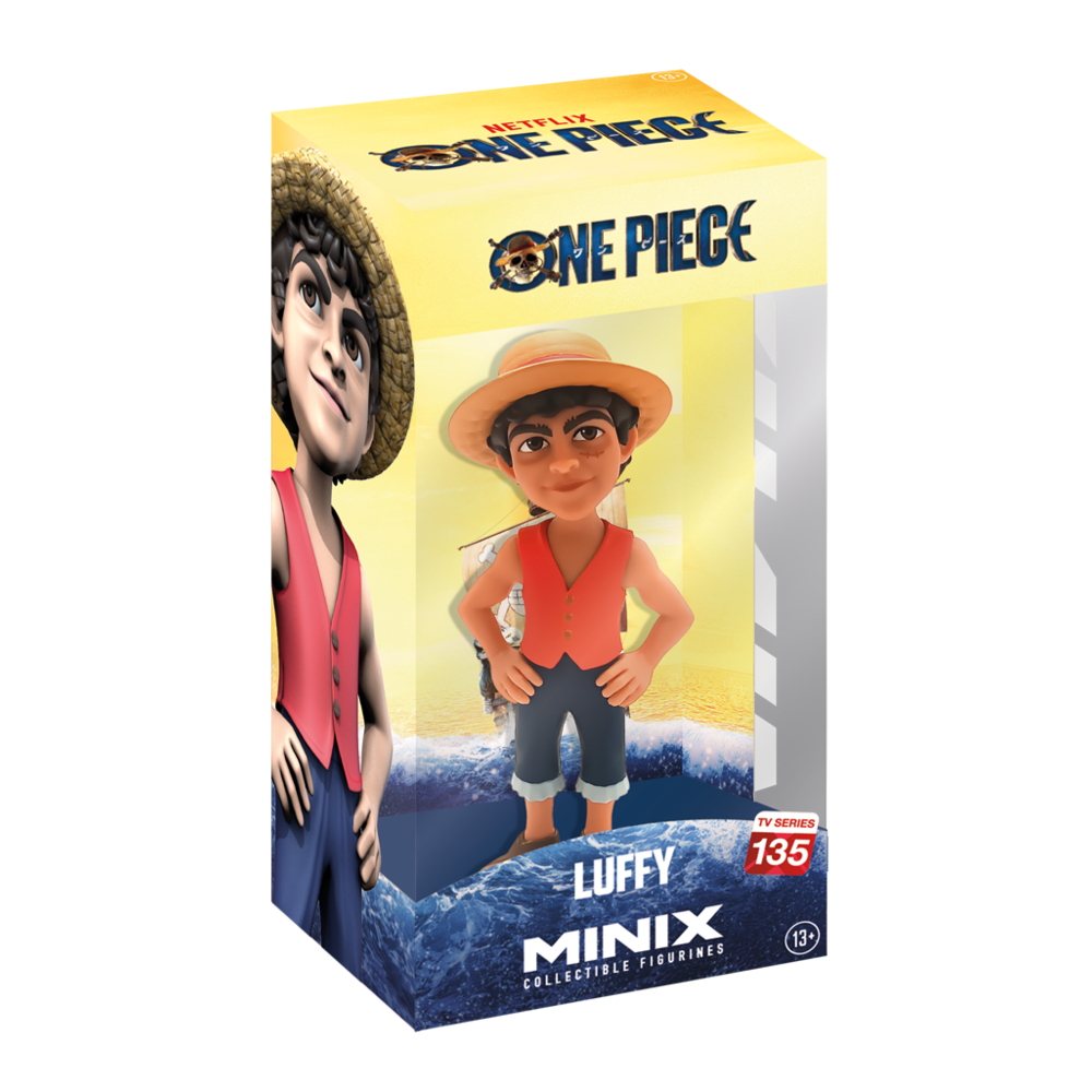Imagen de Figura Minix Monkey D Luffy One Piece 12Cm parte de nuestra colección en Espadas y más, sitio oficial.