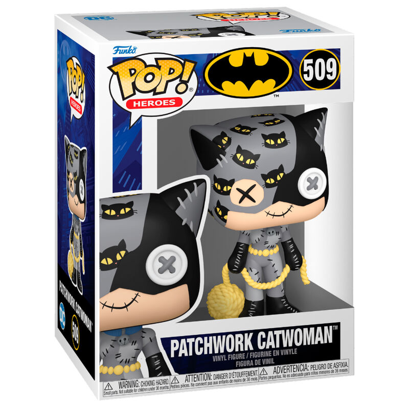 Imagen 1 de Figura Pop Dc Comics Patchwork Catwoman