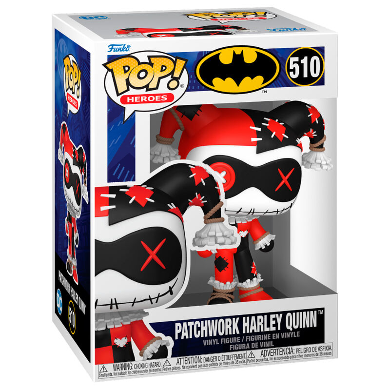 Imagen 1 de Figura Pop Dc Comics Patchwork Harley Quinn