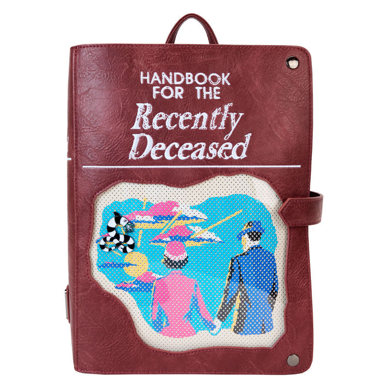 Imagen 4 - Mochila Handbook Beetlejuice Loungefly 30Cm