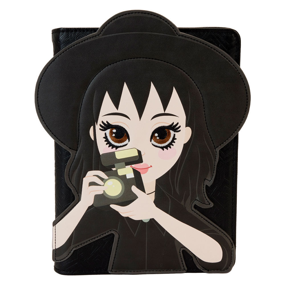 Imagen de Cuaderno Lydia Deetz Beetlejuice Loungelfy parte de nuestra colección en Espadas y más, sitio oficial.