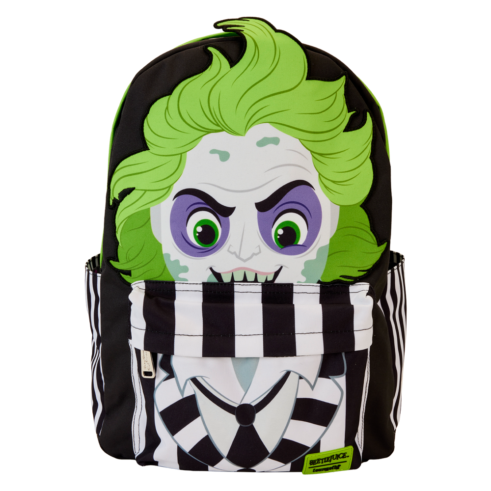 Imagen de Mochila Nylon Beetlejuice Loungefly 43Cm parte de nuestra colección en Espadas y más, sitio oficial.