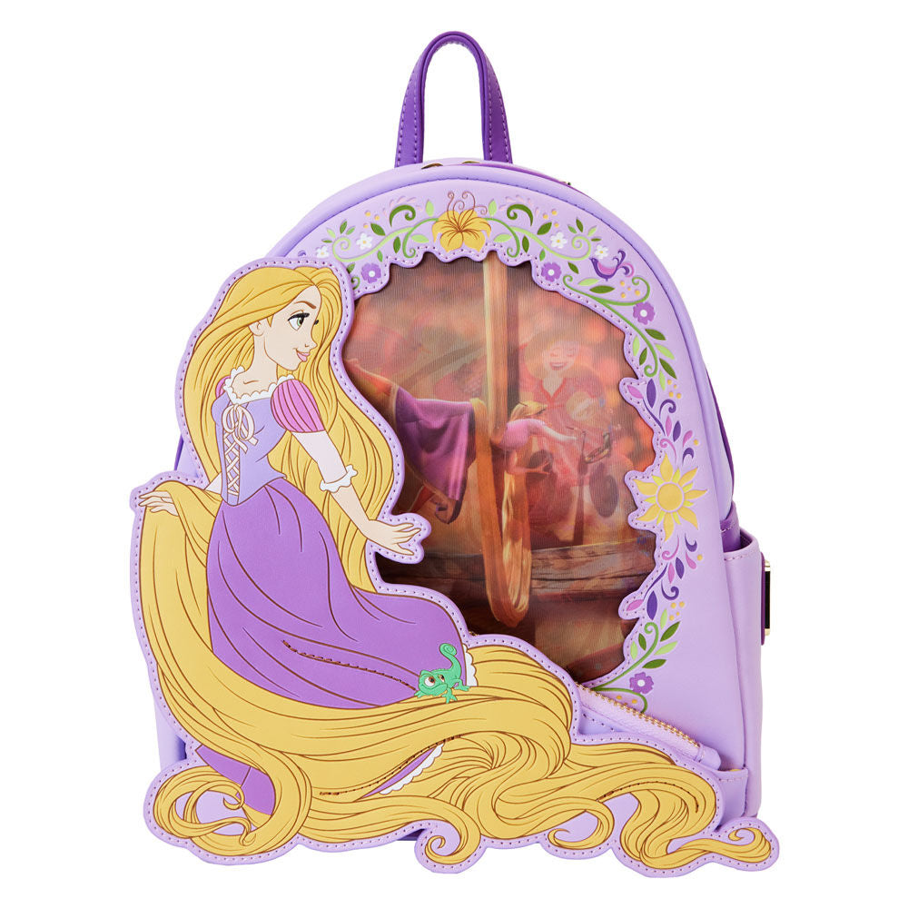 Imagen de Mochila Lenticular Rapunzel Disney Loungefly 26Cm parte de nuestra colección en Espadas y más, sitio oficial.