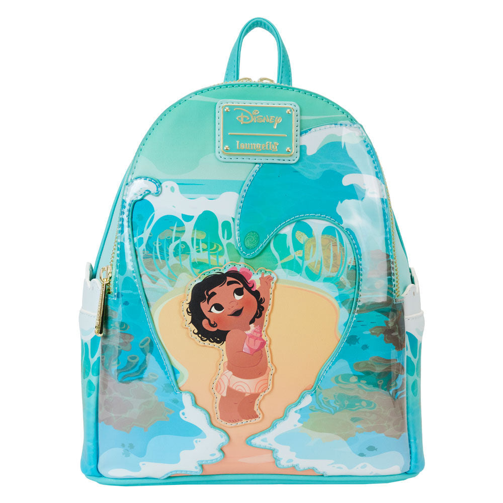 Imagen 1 - Mochila Ocean Waves Vaiana Moana Disney Loungefly 26Cm