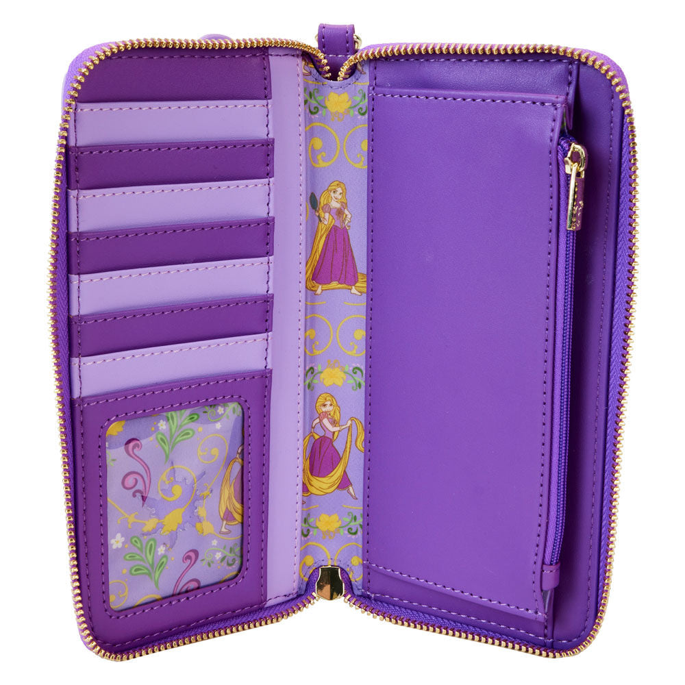 Imagen de Cartera Lenticular Rapunzel Disney Loungefly parte de nuestra colección en Espadas y más, sitio oficial.