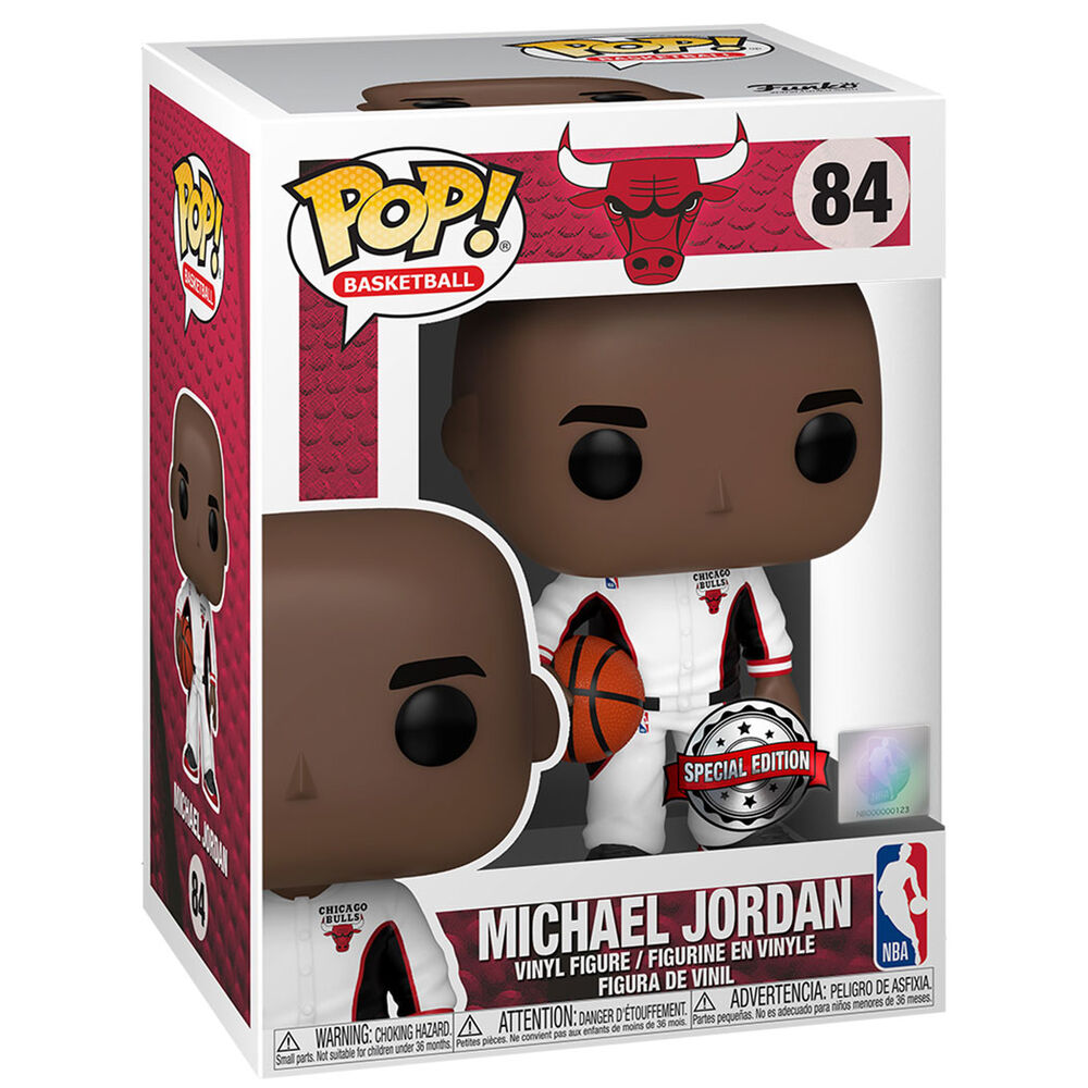 Imagen de Figura Pop Nba Bulls Michael Jordan With Jordan Exclusive parte de nuestra colección en Espadas y más, sitio oficial.