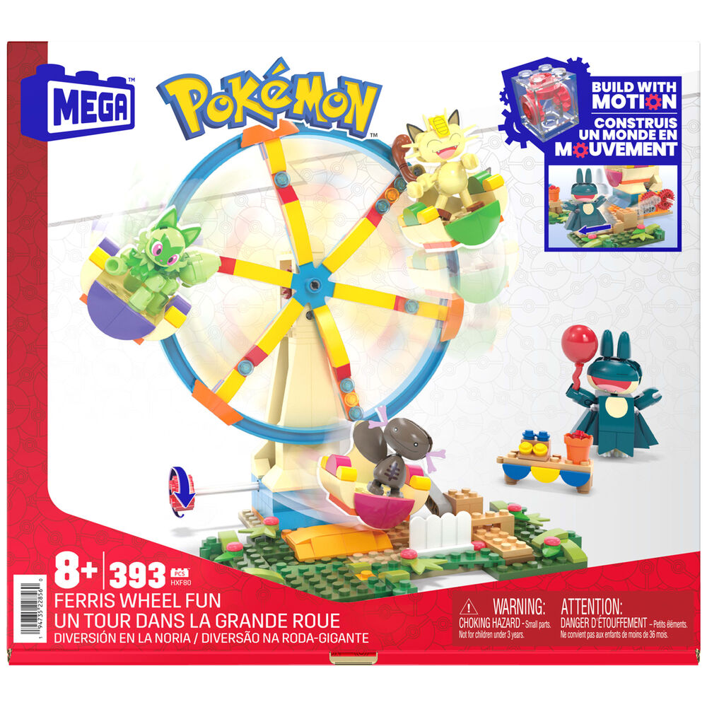 Imagen 3 - Mega Construx Diversion En La Noria Pokemon